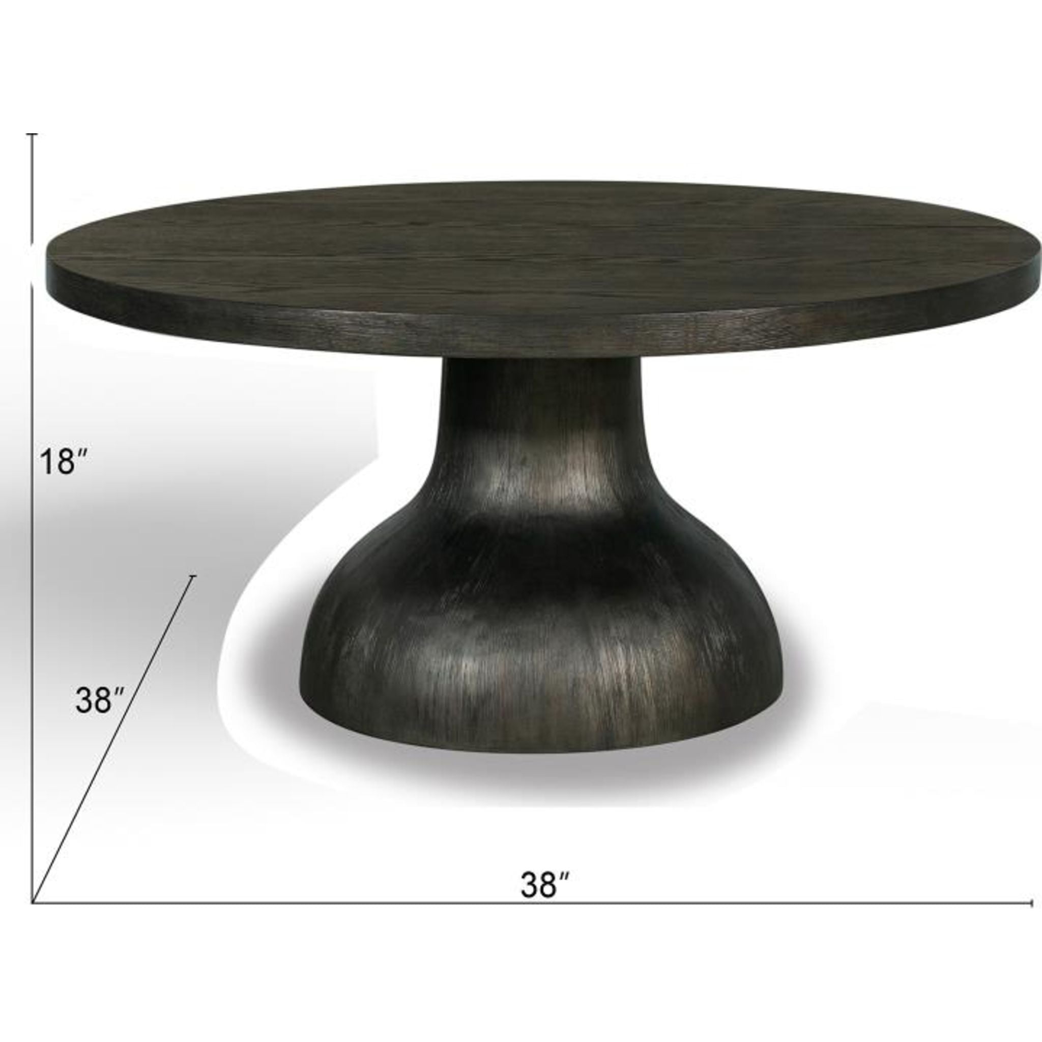 Bosley Coffee Table - Modern Wooden Coffee Table with Storage Shelf for Living Room - Perfect for Coffee Bean Lovers & Home Decor