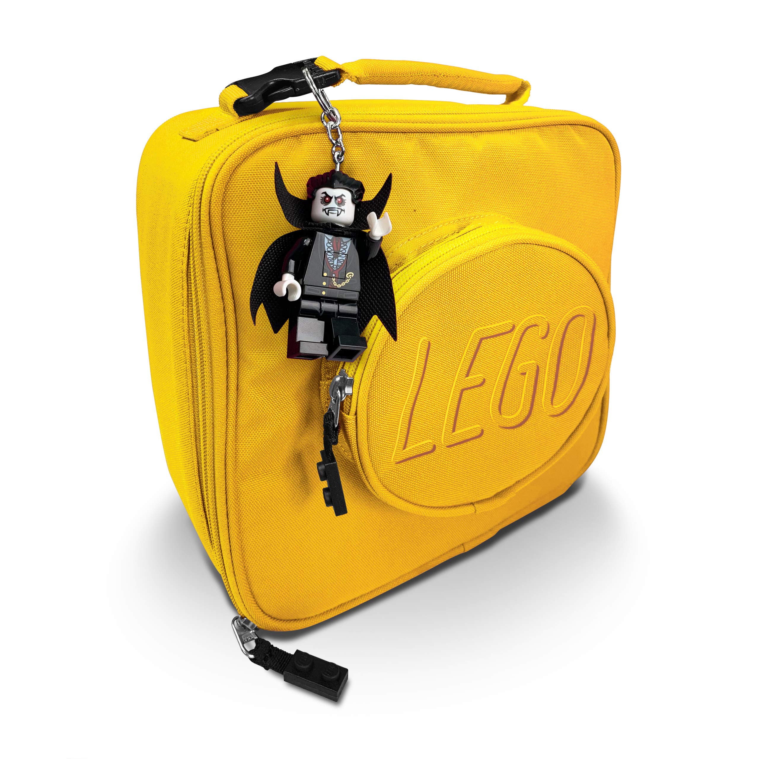 LEGO Monster Fighters Vampyre Keychain Light - 3 Inch Tall Glow-in-The-Dark Figure for Halloween Decor & Cosplay (KE133H) - Perfect for Costume Accessories, Party Favors, and Gift Giving