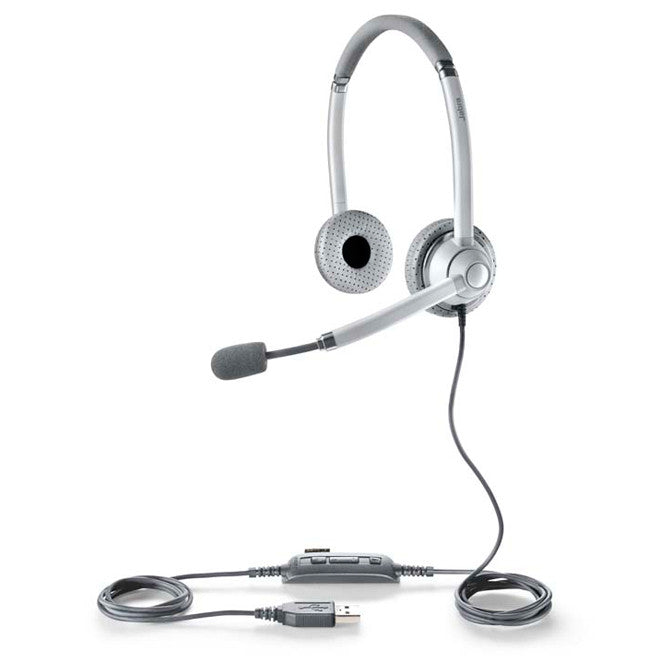 Jabra UC VOICE 750 Duo Light Wireless Headset with Noise Cancellation - Comfortable Office Headphones for Calls, Video Conferencing & Remote Work - Perfect for Business Professionals & Home Office Use