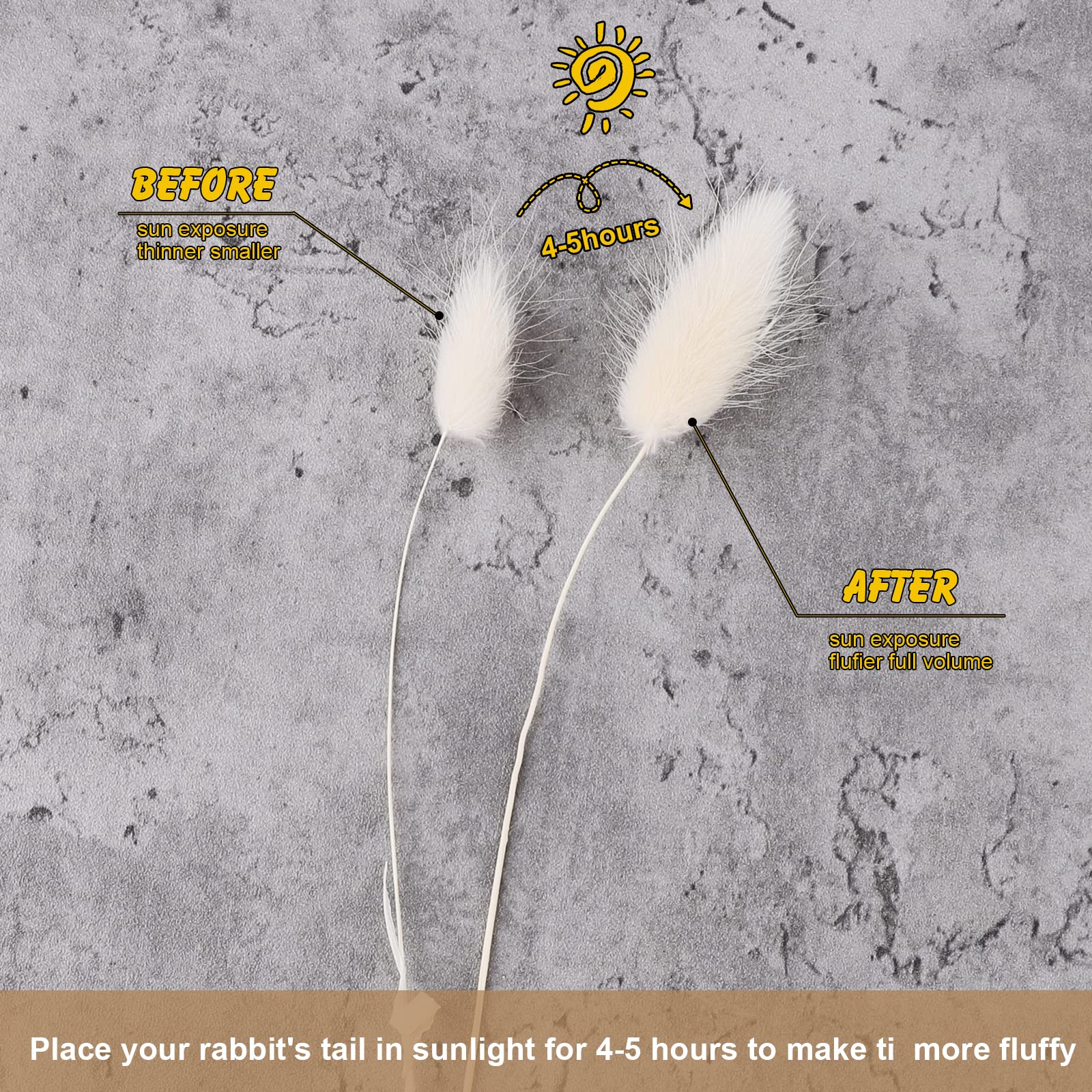 50 Pcs 17.7 Inches White & Pink Artificial Lagurus Bunny Tails Grass - Dried Pampas Grass Bouquet for Boho Home Decor, Wedding Centerpieces, Table & Bedroom Decoration - Fluffy Rabbit Tail Flowers for Rustic & Farmhouse Style