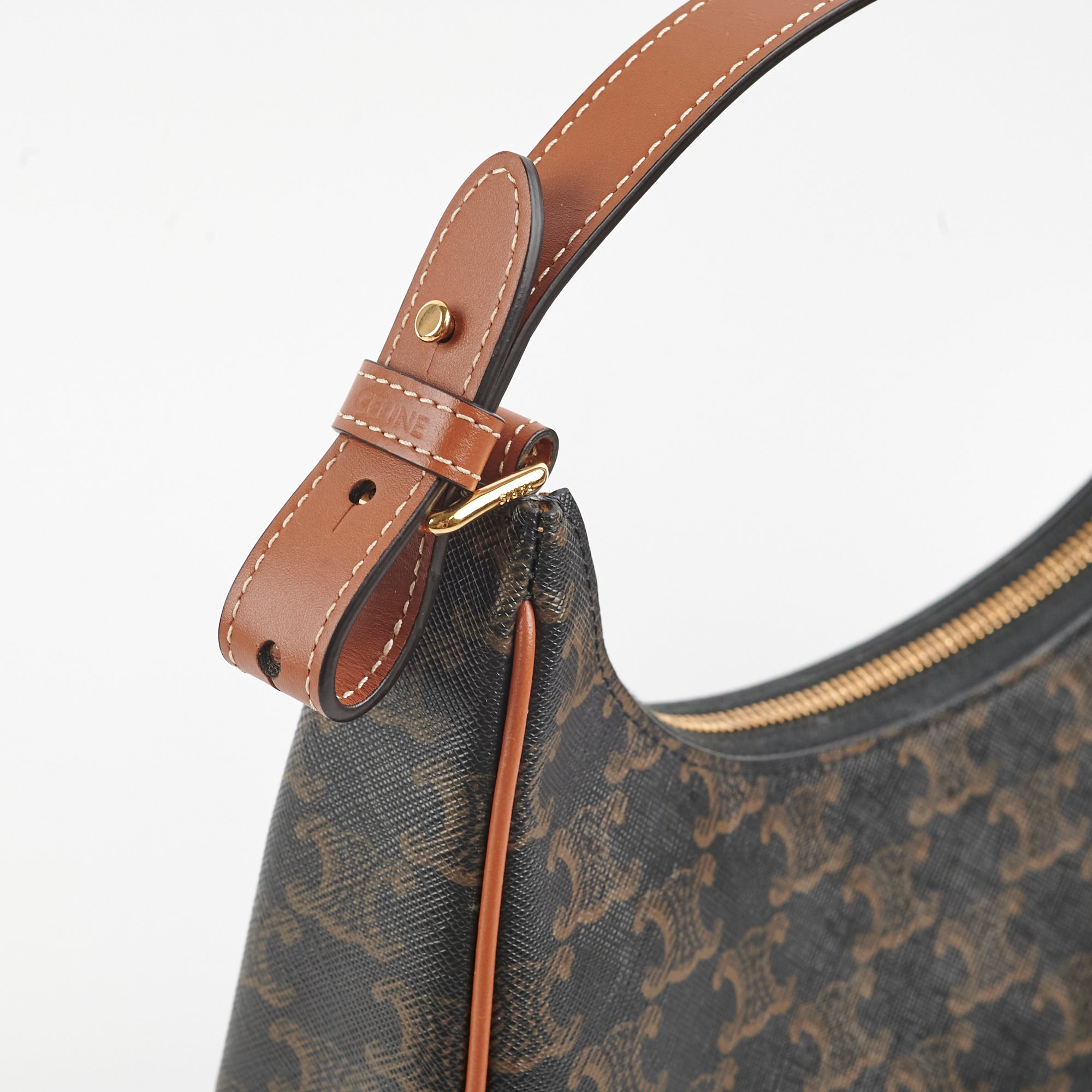 Celine Ava Triomphe Medium Canvas Crossbody Bag - Luxury Designer Handbag for Women | Perfect for Work, Travel & Everyday Use