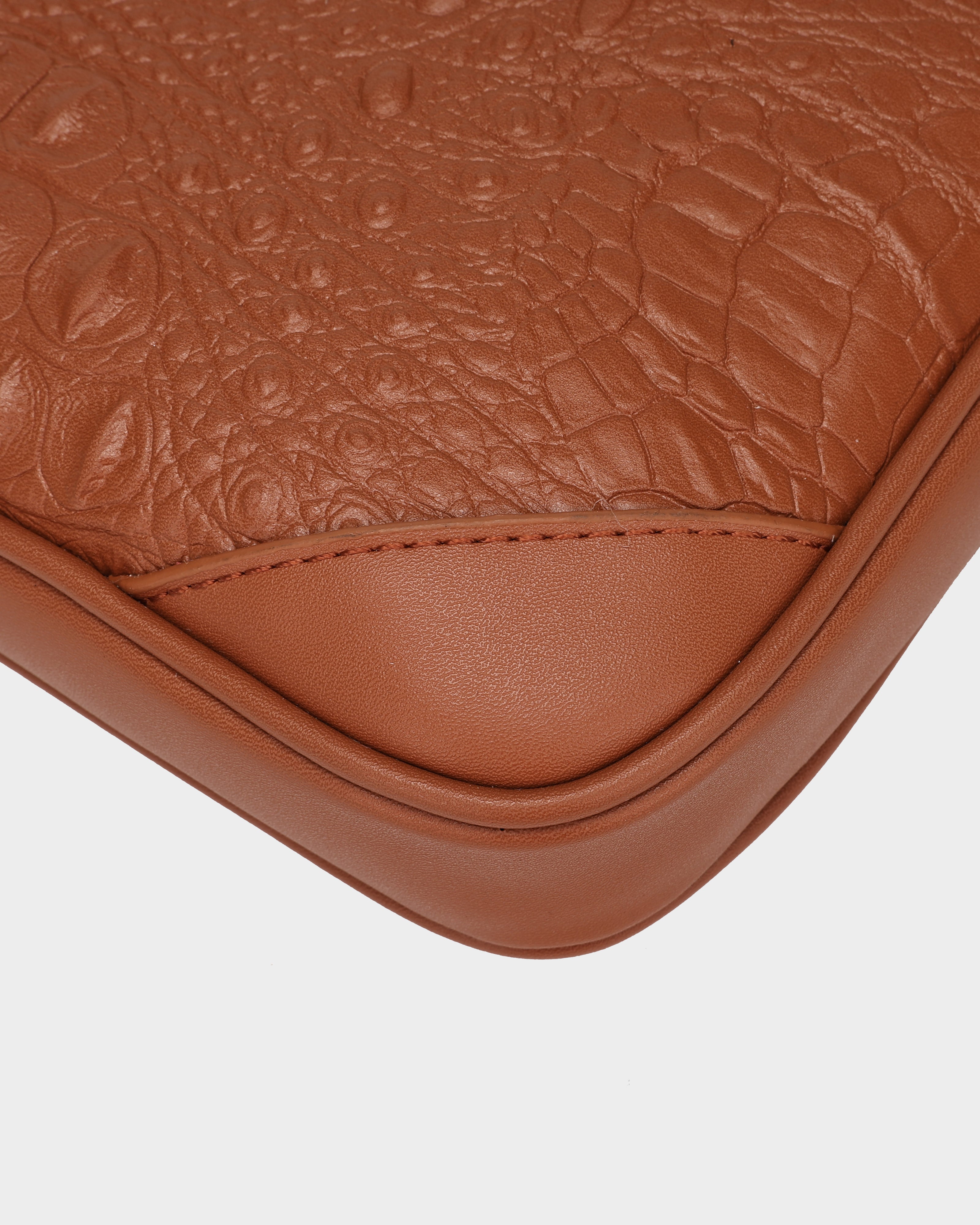 Apollo 2 Crossbody Bag Set - Caramel Brown Leather Purse for Women | Stylish Shoulder Bag & Wallet Combo | Perfect for Work, Travel & Everyday Use