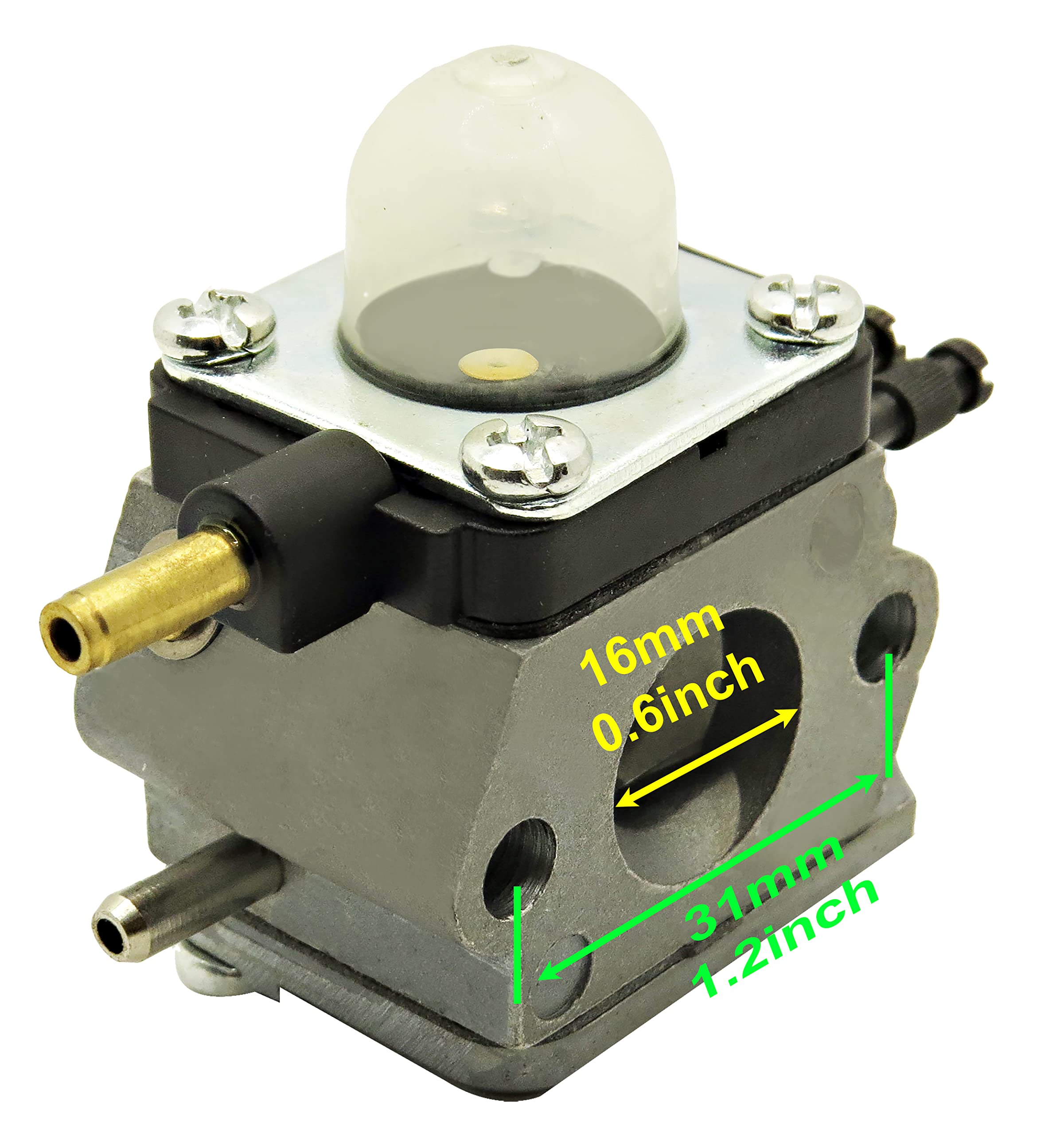 Echo Carburetor Replacement - Compatible with Echo 12520013125, 12520013126, 12520013127, 12520013128 - Perfect for Chainsaws, Trimmers, and Outdoor Power Equipment