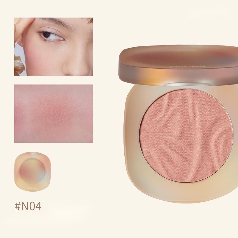 JOOCYEE Spiral Shell Blush - Natural Pink Cheek Makeup for a Flawless Glow | Perfect for Daily Wear & Special Occasions