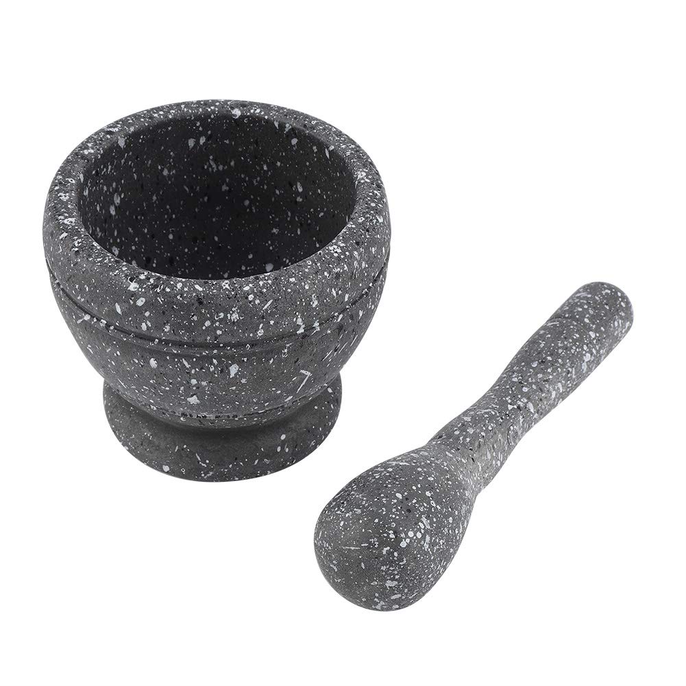 Premium Mortar and Pestle Set - 4# Heavy Duty Spice Grinder for Garlic, Herbs & Spices - Perfect for Cooking, Grinding & Crushing - Ideal for Kitchens, Restaurants & Home Chefs
