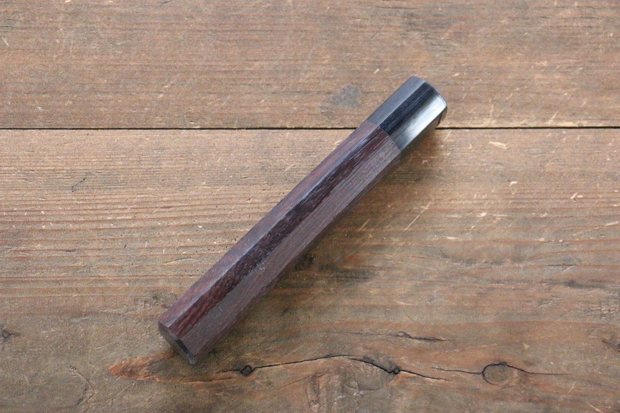 Premium Octagonal Rosewood Knife Handle for 240mm Gyuto Chef Knife - Perfect for Professional Chefs & Home Cooking Enthusiasts