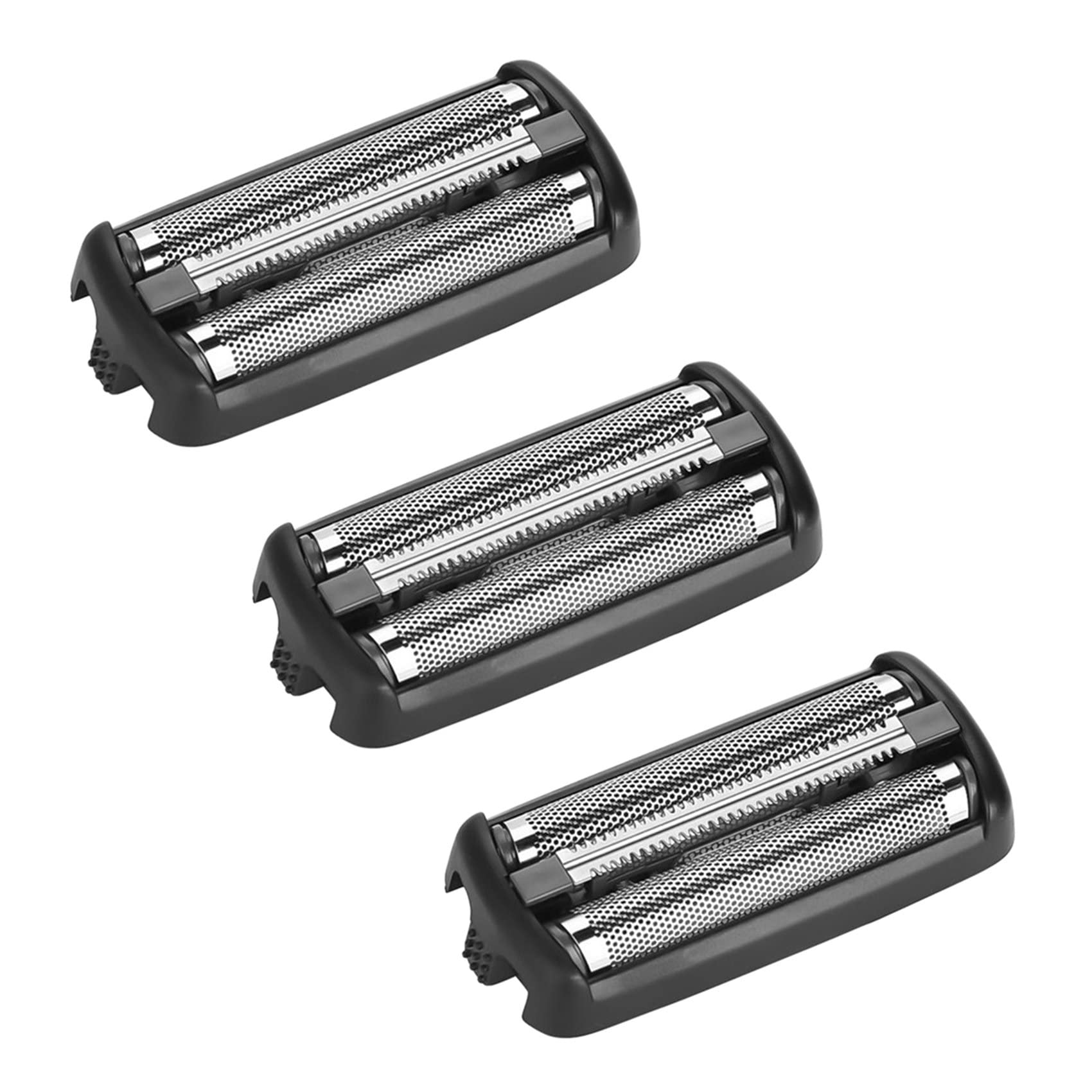 GROCKSTR 3X Replacement Hair Clipper Blades for RSCX-9008 Shaver - Professional Barber Grade Stainless Steel Shaver Head for Men - Perfect for Home Haircuts, Beard Trimming & Grooming