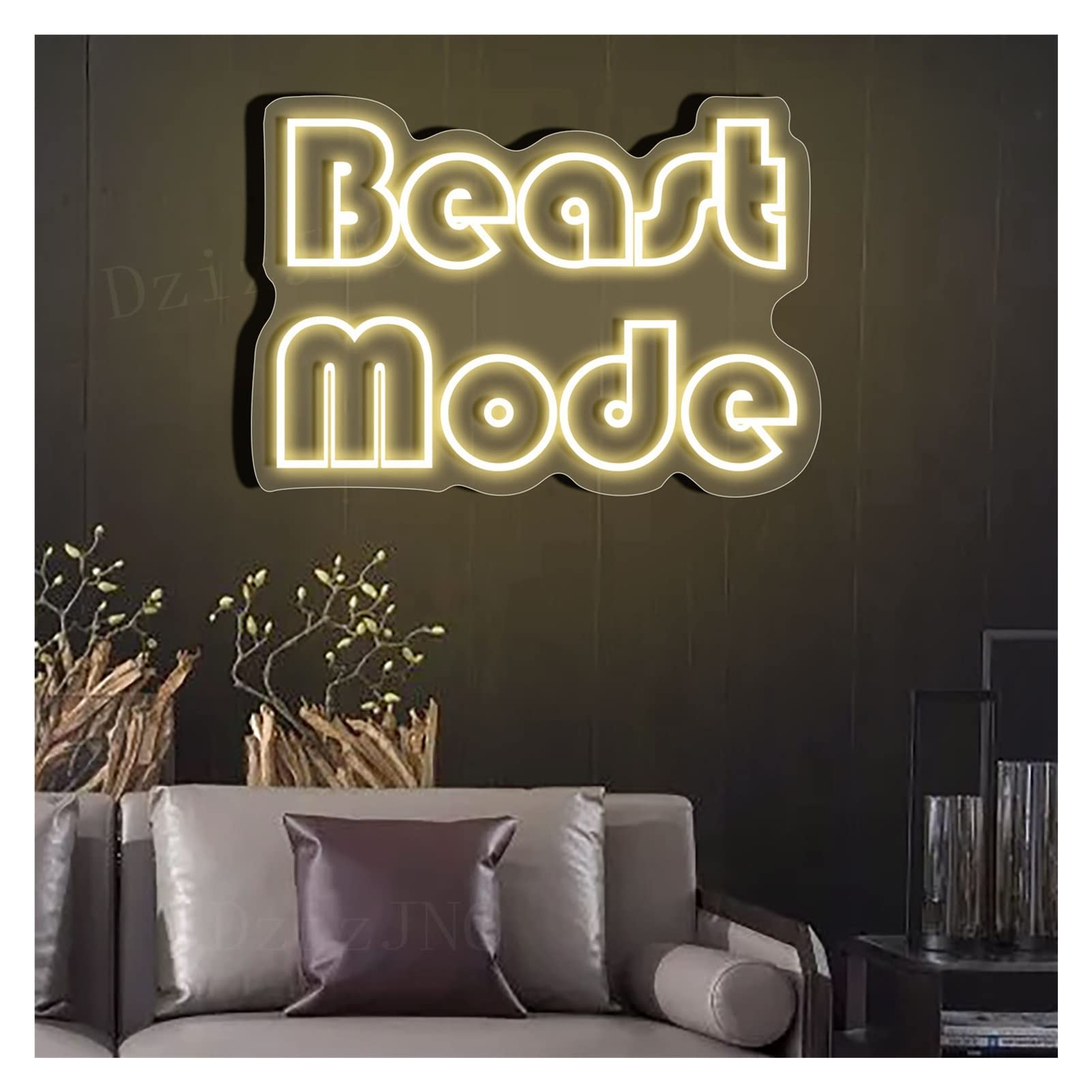 Custom Acrylic LED Neon Sign - Warm White Wall Decor for Home, Bar, Pub & Game Room (22x16in) | Personalized Beer Themed Lighting for Windows & Walls - Perfect for Parties & Man Cave Decor