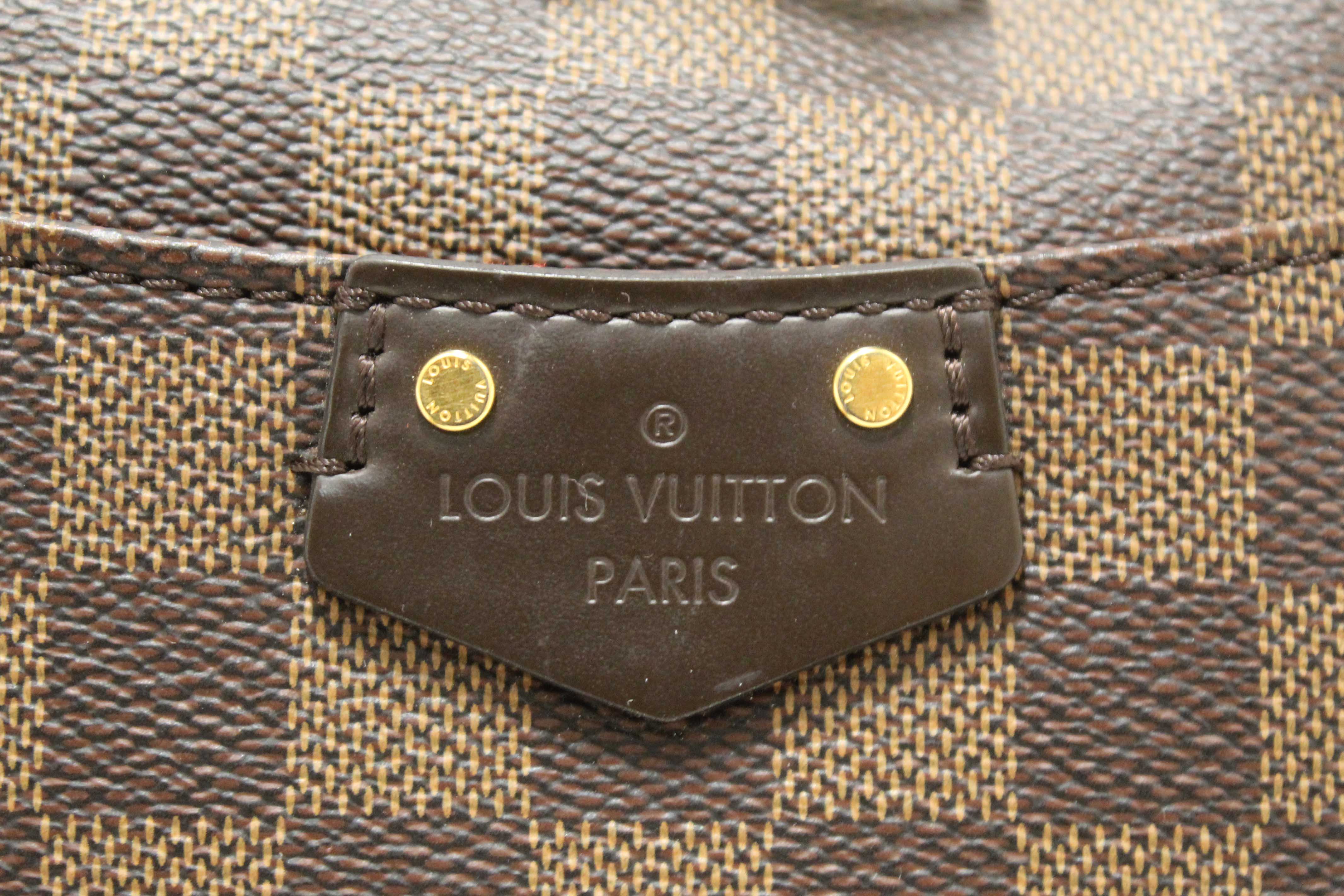 Authentic Louis Vuitton Damier Ebene South Bank Besace Messenger Bag for Women - Luxury Crossbody Bag for Travel, Work & Everyday Use