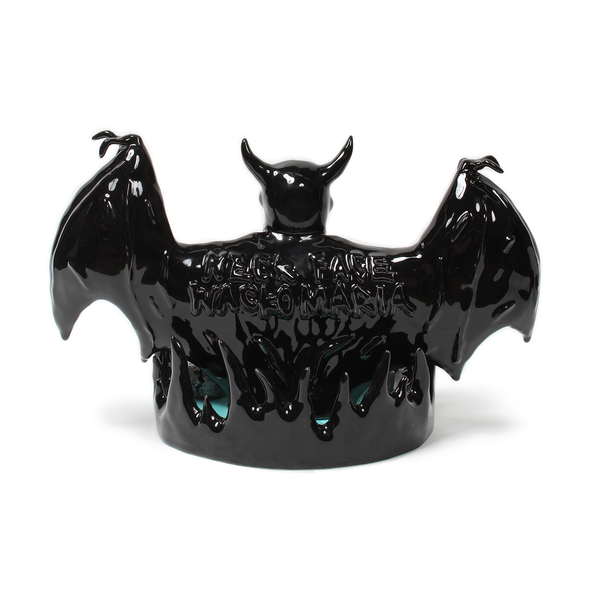 Black Neck Face Incense Burner - Handmade Ceramic Aromatherapy Diffuser for Meditation, Yoga & Home Decor
