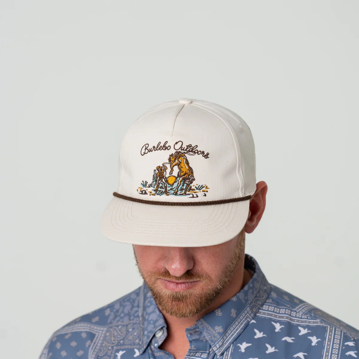 Burlebo Cowboy Up Cap - Stylish Western Hat for Men & Women | Perfect for Rodeo, Country Music Festivals & Outdoor Adventures