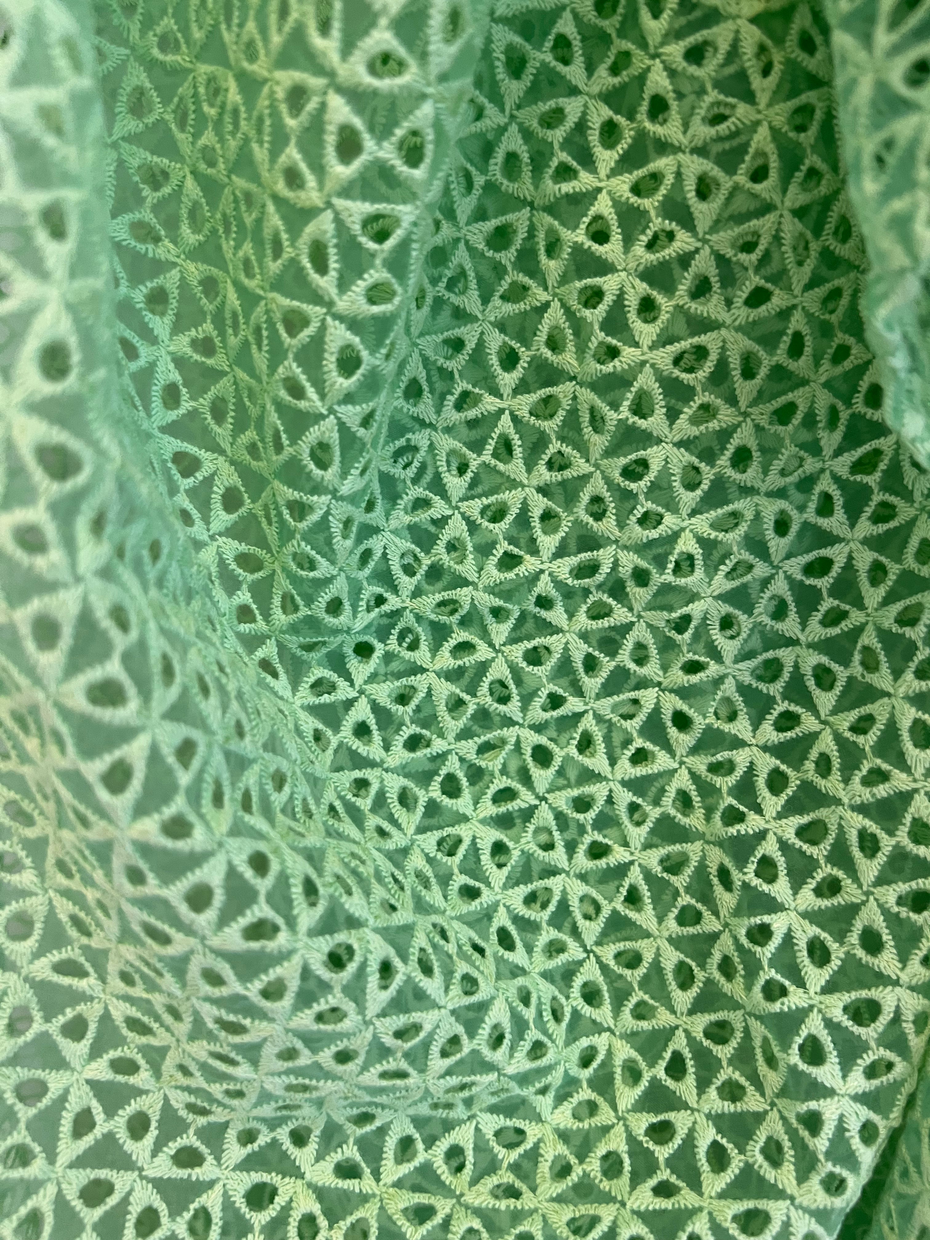 PARIDISO GEO EYELET SARONG WATERLILLY - Stylish Beach Cover Up, Summer Wrap Skirt for Women - Perfect for Beach Vacations, Pool Parties & Tropical Getaways