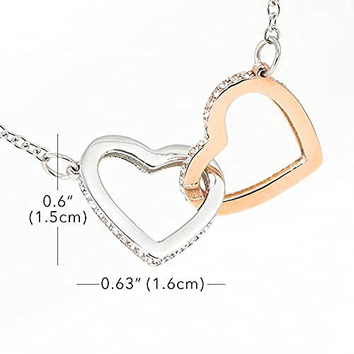 Handmade Silver Heart Necklace for Wife - Anniversary & Valentine's Gift