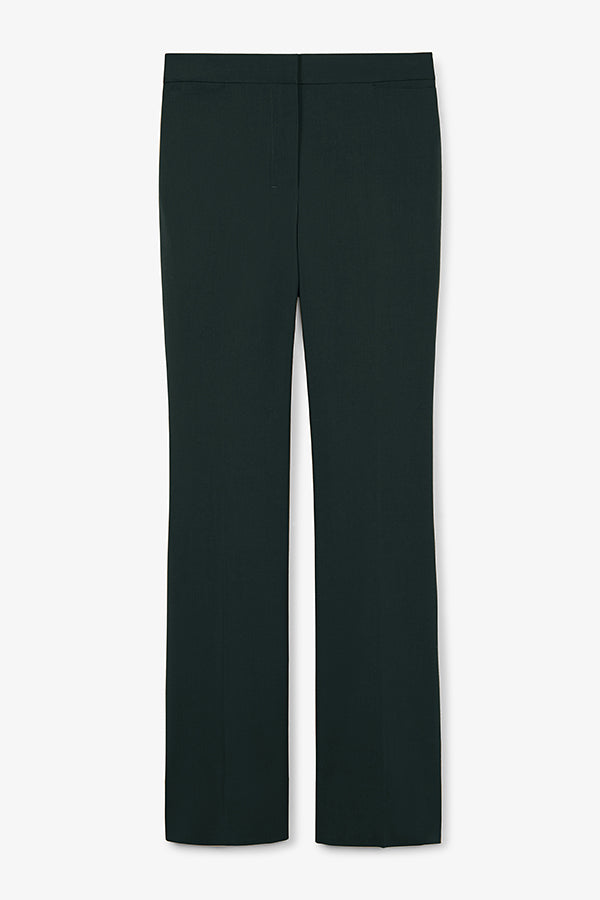 Horton Pant - Washable Wool Twill Pants for Men | Comfortable & Durable | Perfect for Office, Travel & Casual Wear (Forest Green)