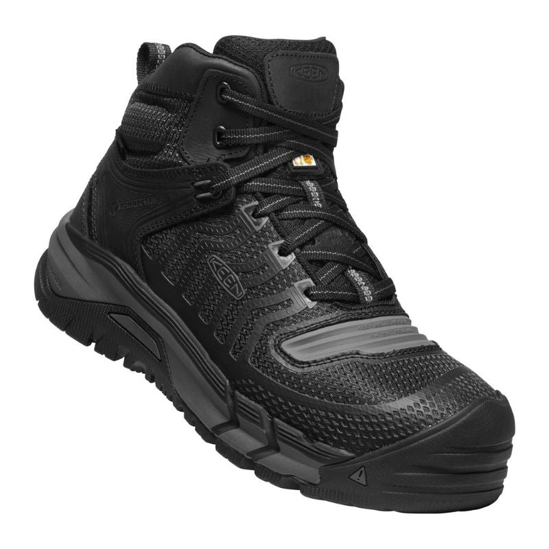 Keen Kansas City MID 1025701 Men's Waterproof Composite Toe Work Shoes - Lightweight Safety Boots for Construction, Hiking & Outdoor Work - OSHA Approved Non-Slip Workwear