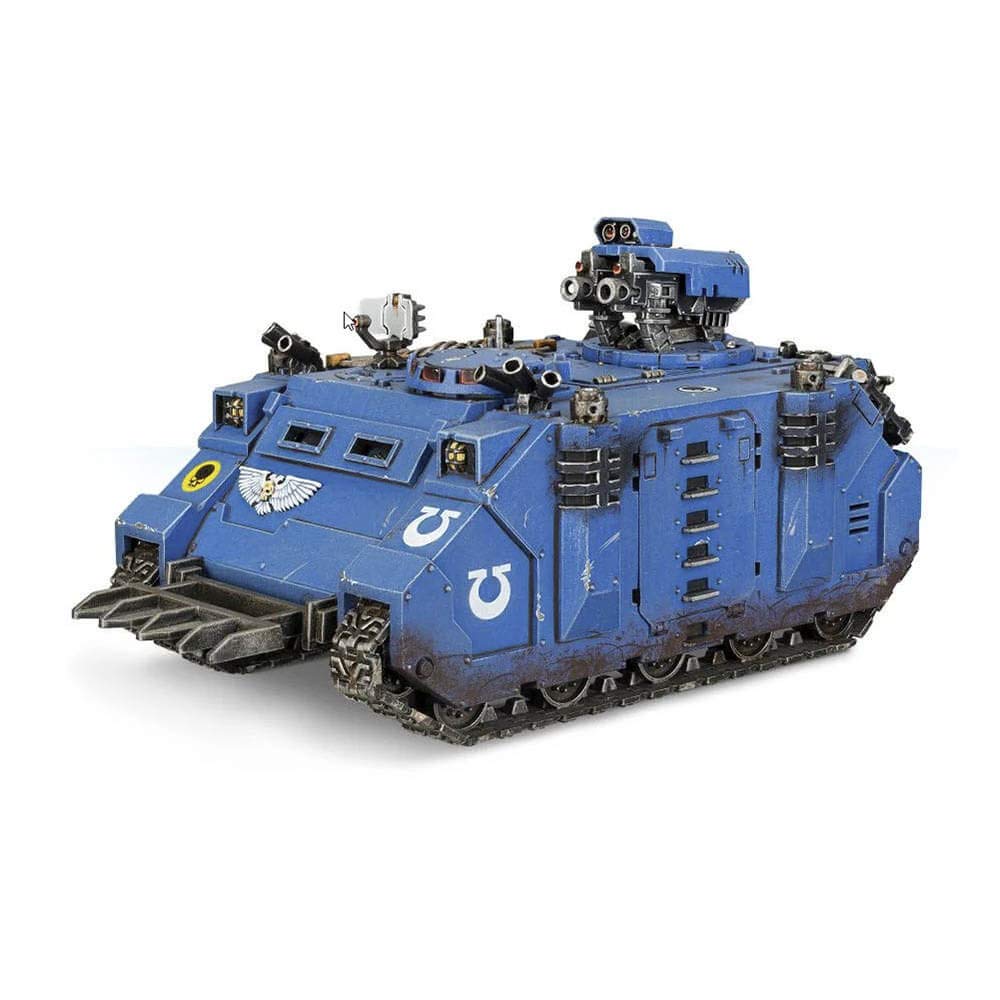Games Workshop Space Marine Razorback Black - Warhammer 40K Tabletop Miniature Game Vehicle for Wargaming and Collecting - Perfect for Battles, Painting, and Display
