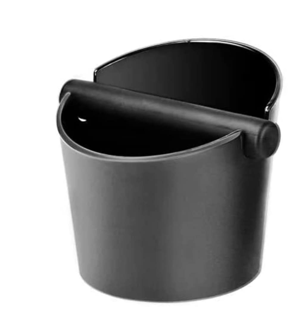 Premium Espresso Knock Box - Durable Coffee Grounds Container with Non-Slip Base for Baristas & Home Brewing | Perfect for Espresso Machines & Coffee Waste Disposal in Cafes & Kitchens