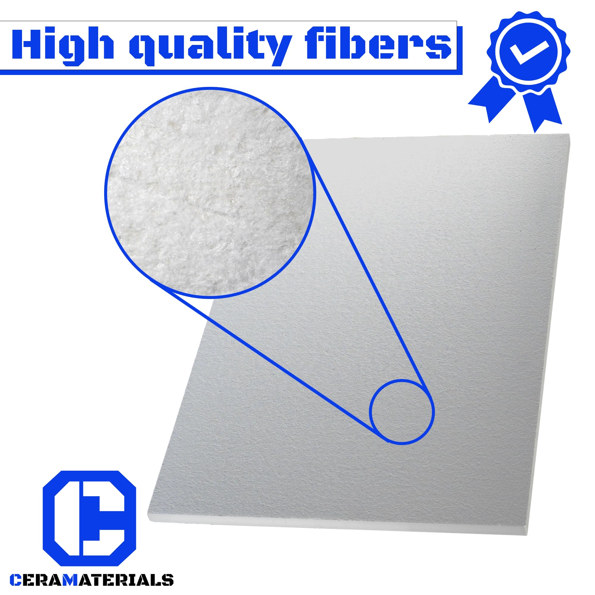High-Density Cera Manufacturing Replacement Englander Fiber Board Baffle (2300F, 1/2