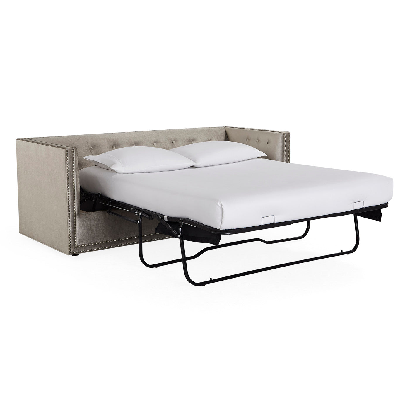 Lampert Sleeper Sofa - Convertible Bed Couch for Small Spaces | Comfortable Modern Futon for Living Room, Guest Room & Apartments | Perfect for Overnight Guests & Space Saving Solutions