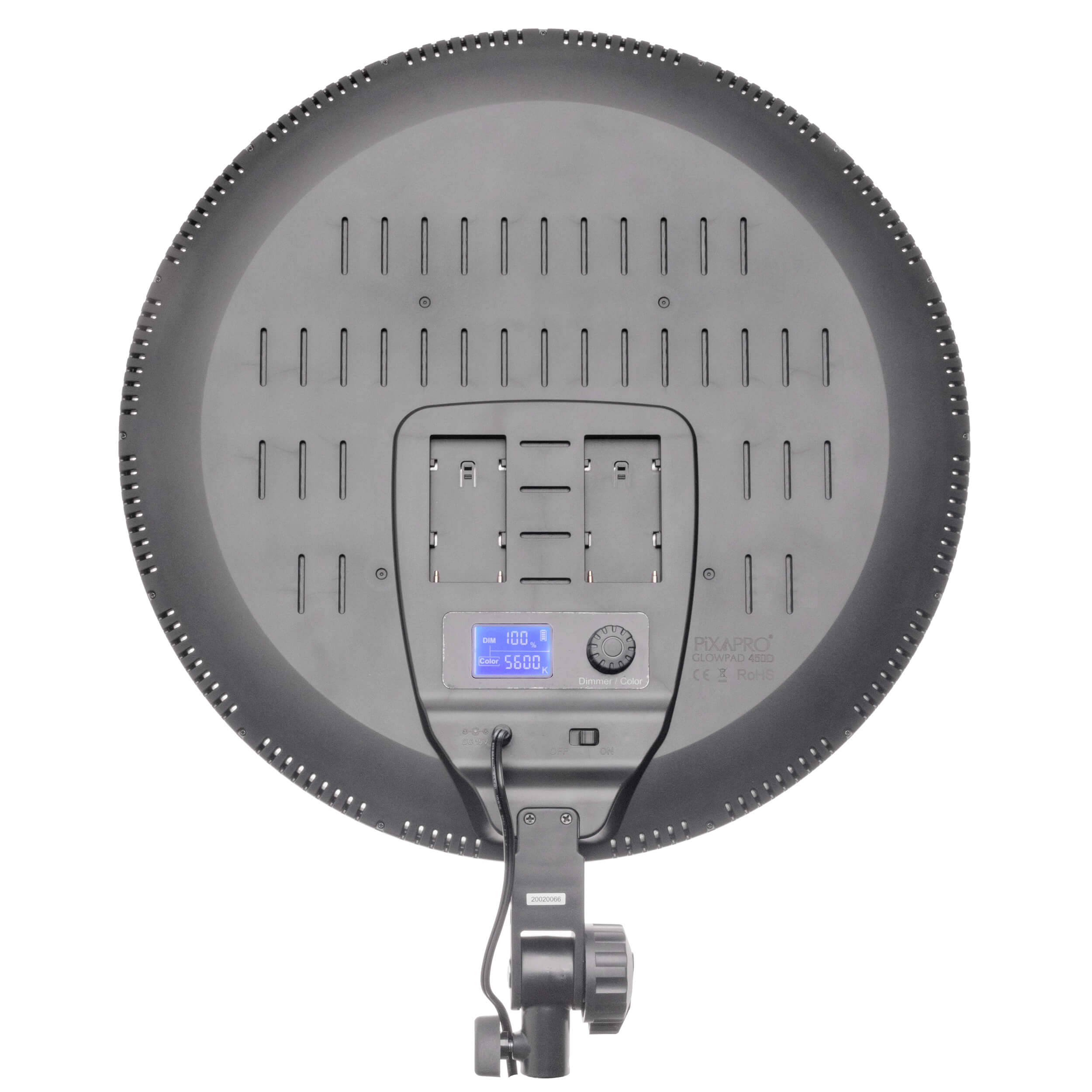 GLOWPAD450D 75W Ultra Slim LED Panel Light for Baby Rooms & Pet Areas - Soft Lighting for Nurseries, Animal Shelters, and Veterinary Clinics