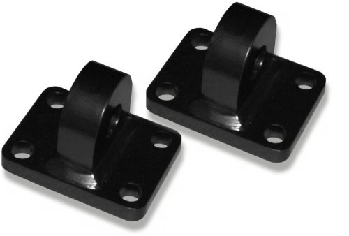 XD 3 TON Heavy Duty Bumper Shackle Mounts - CNC Machined Pair with Reinforced Backing Plates for Off-Road Trucks, Jeeps & 4x4 Vehicles - Perfect for Recovery, Towing & Off-Road Adventures