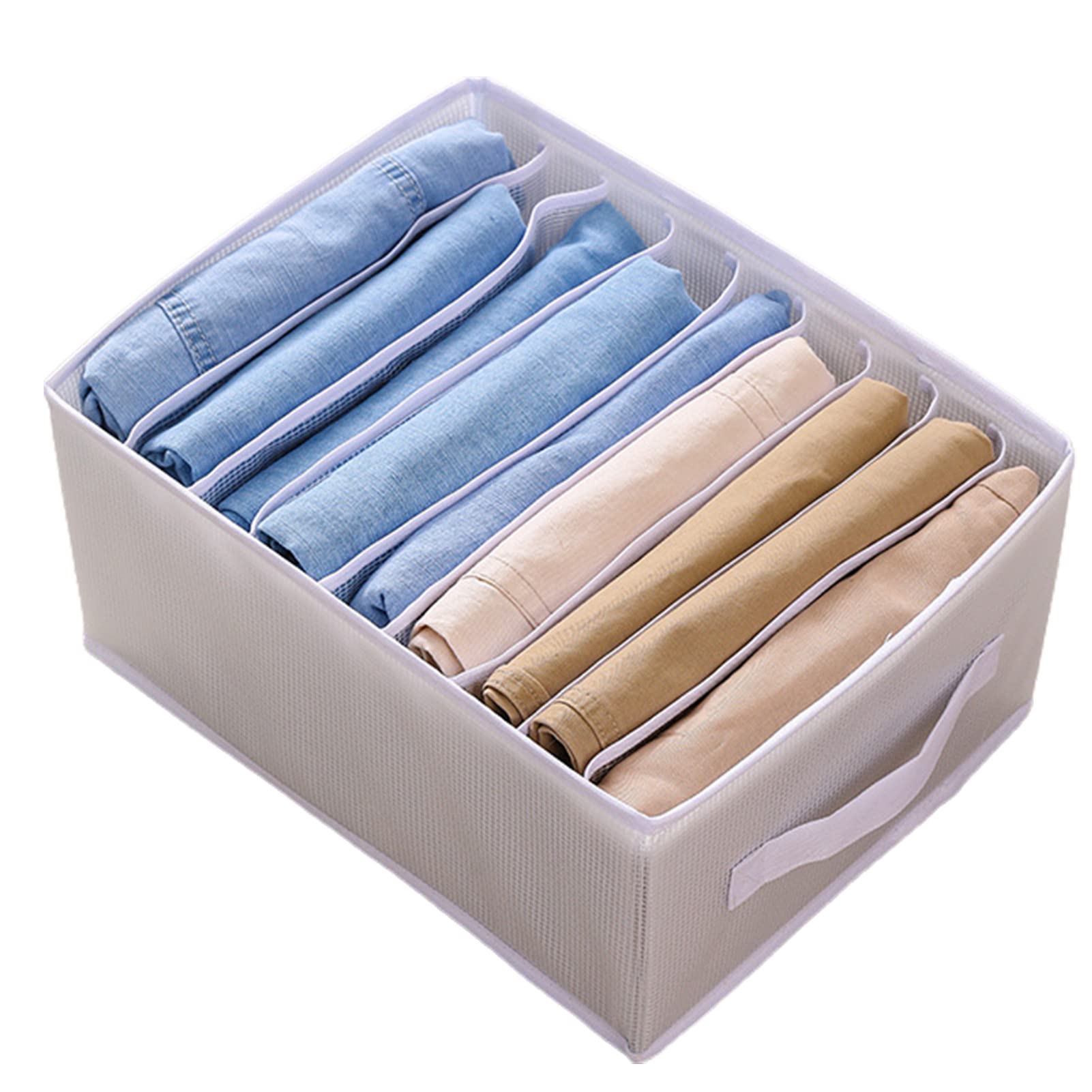 Foldable Clothes Storage Box - 9/12 Grids Anti-Scratch Organizer for Closet & Home Organization