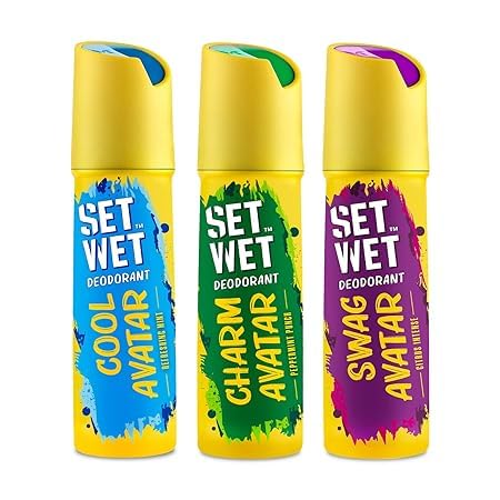 Men's Cool & Fresh Deodorant Body Spray - 150ml (3 Pack) | Long-Lasting Fragrance for Daily Use, Gym & Outdoor Activities