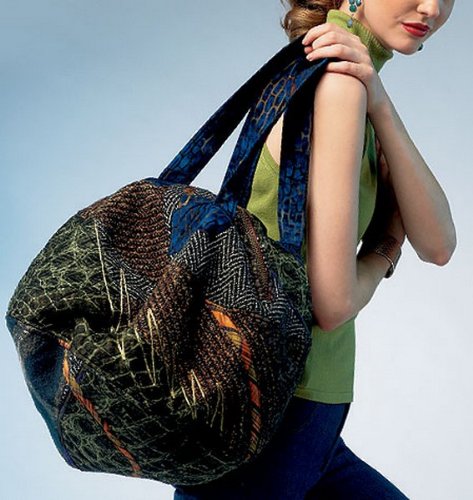 VOGUE PATTERNS V1311 Fashionable & Durable Bags for Women - One Size Fits All - Perfect for Work, Travel & Everyday Use