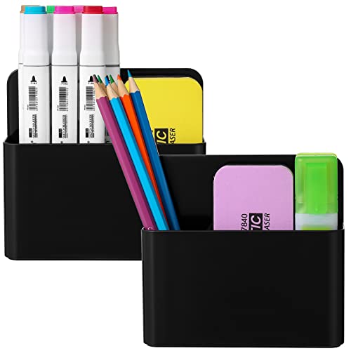 2p Magnetic pen holder - black