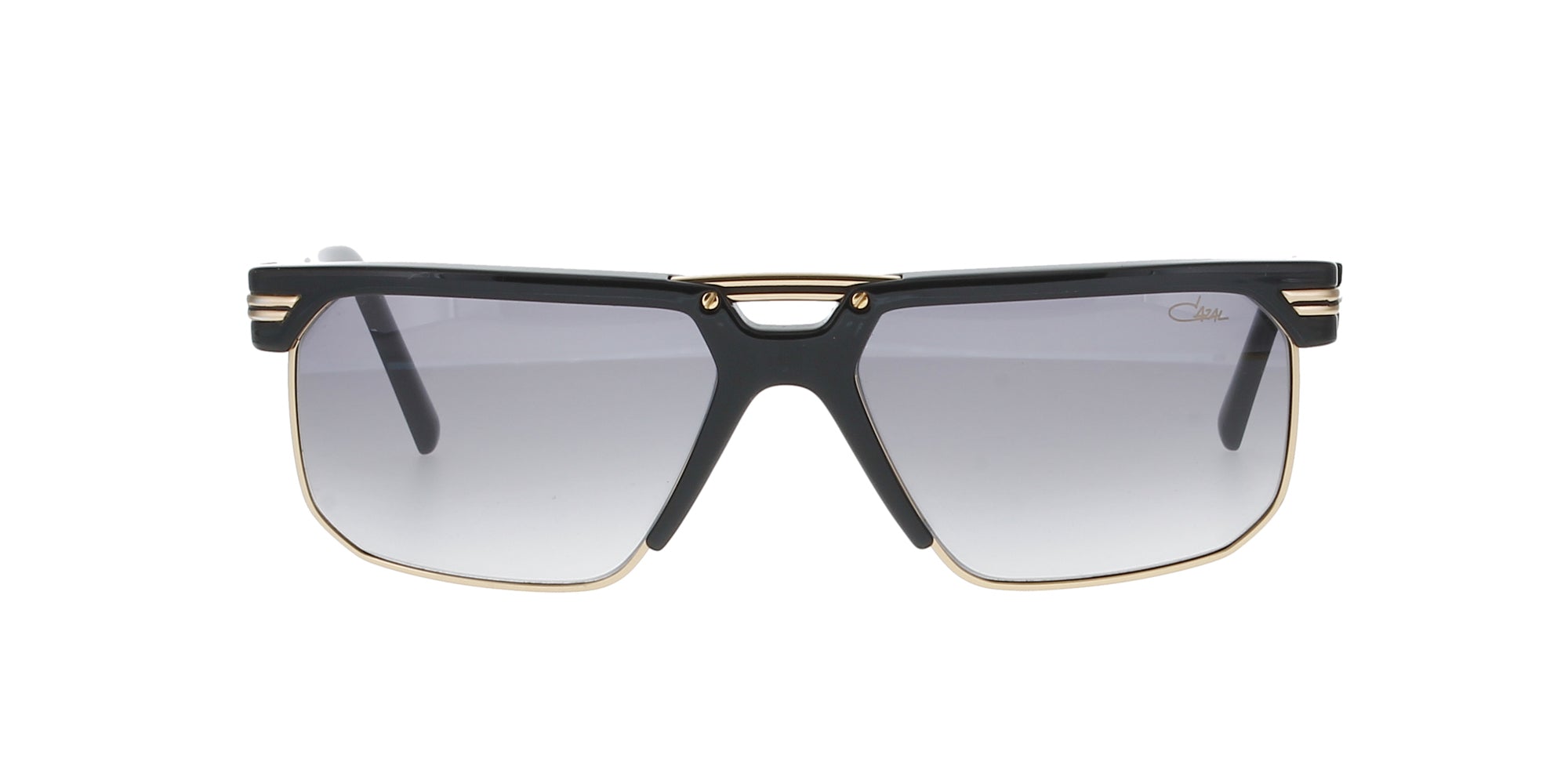 Stylish Black and Gold Cazal Sunglasses for Men & Women - UV Protection, Retro Fashion Shades for Outdoor Activities, Beach, and Driving