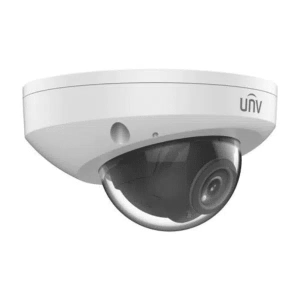 Uniview IPC314SB-ADF28K 4MP HD M12 Lens 2.8mm Fixed Mini Dome Security Camera with Intelligent LightHunter IR Technology - Ideal for Indoor/Outdoor Home & Business Surveillance