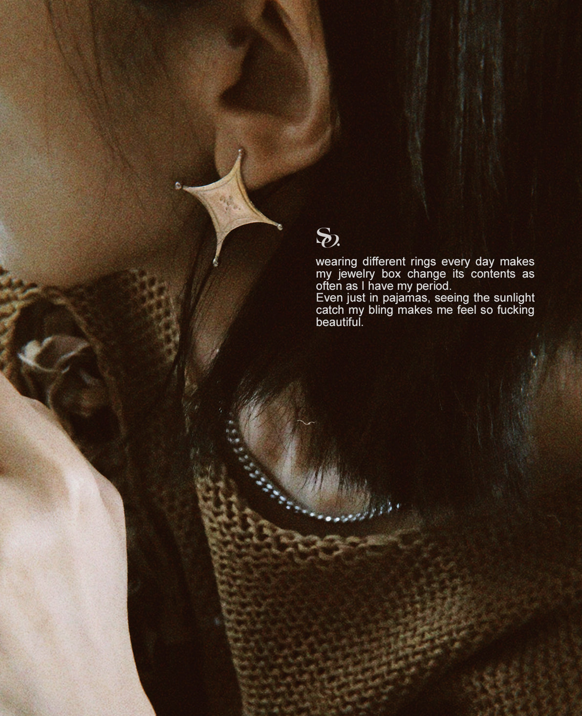 Vintage Star Shaped Pure Silver Earrings for Women - Hypoallergenic & Tarnish-Free - Perfect for Parties, Gifts & Everyday Wear