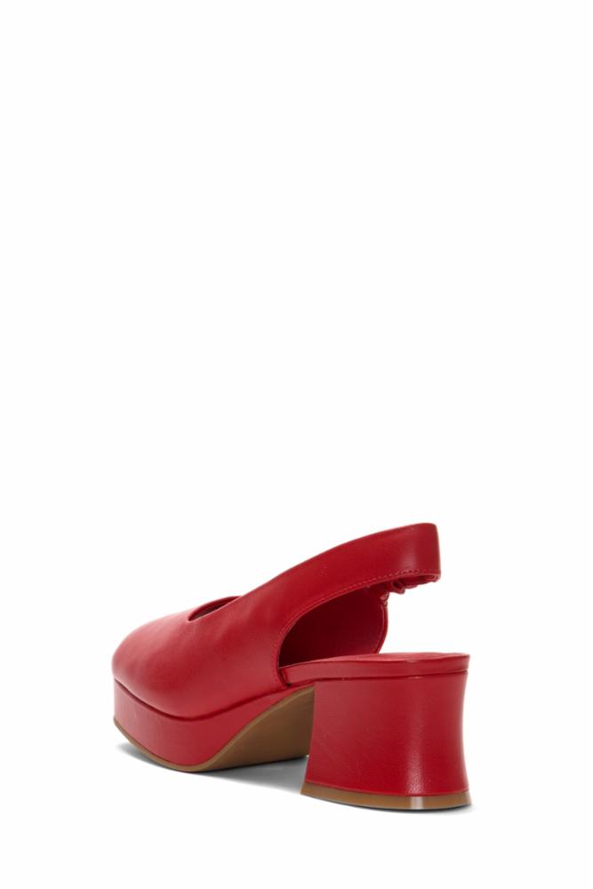 Jeffrey Campbell Women's Extendo Red M Platform Boots - Stylish & Comfortable for Parties, Night Out & Fashion Events