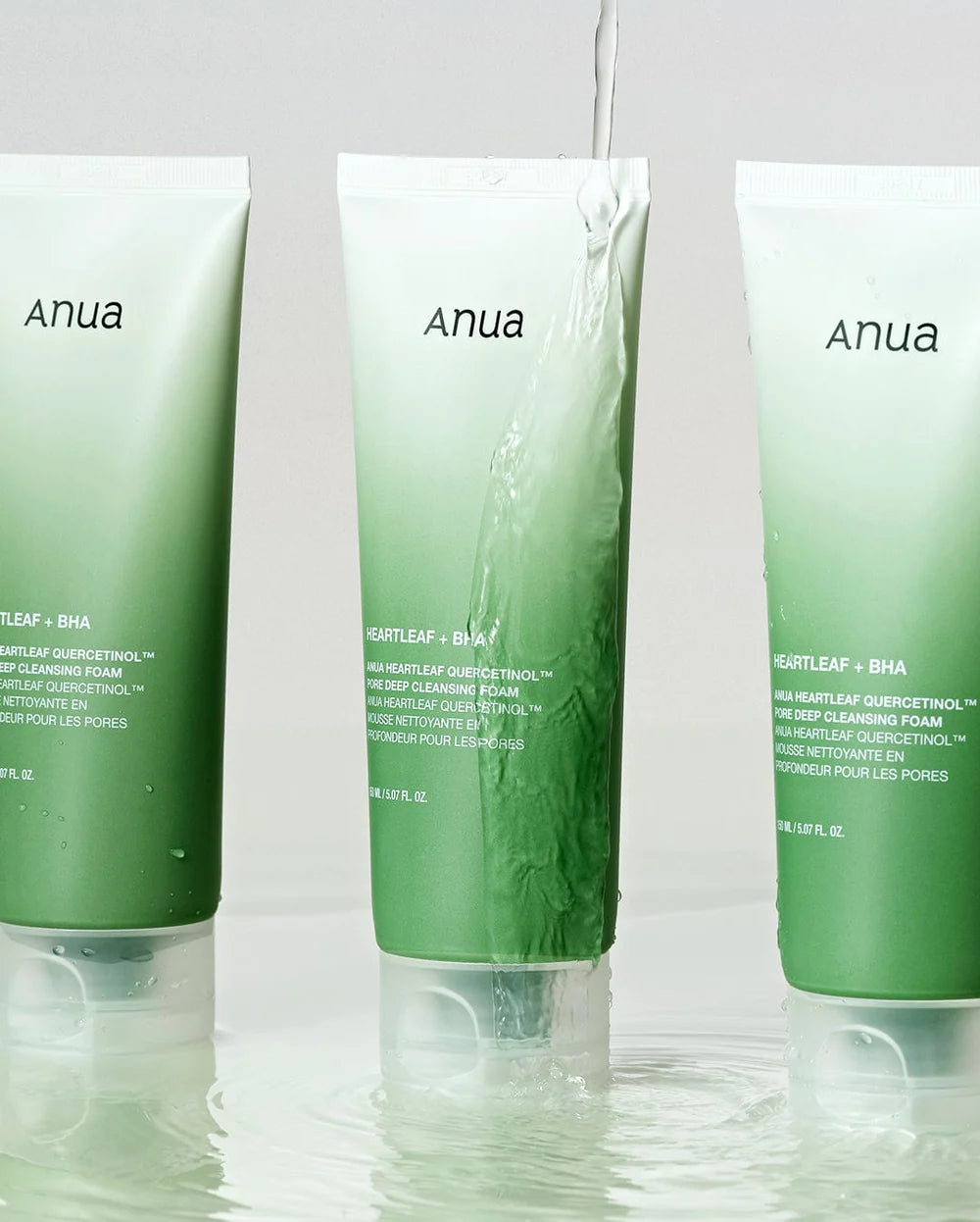 ANUA Heartleaf Quercetinol Pore Deep Cleansing Foam 150ml - Gentle Facial Cleanser for Oily & Acne-Prone Skin, Korean Skincare for Deep Pore Cleansing & Oil Control - Perfect for Daily Face Wash Routine & Pre-Makeup Prep