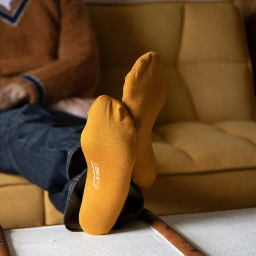 Premium Men's Cashmere Silk Blend Socks - Ultra Soft & Breathable for Winter Comfort - Perfect for Business, Travel & Relaxation at Home