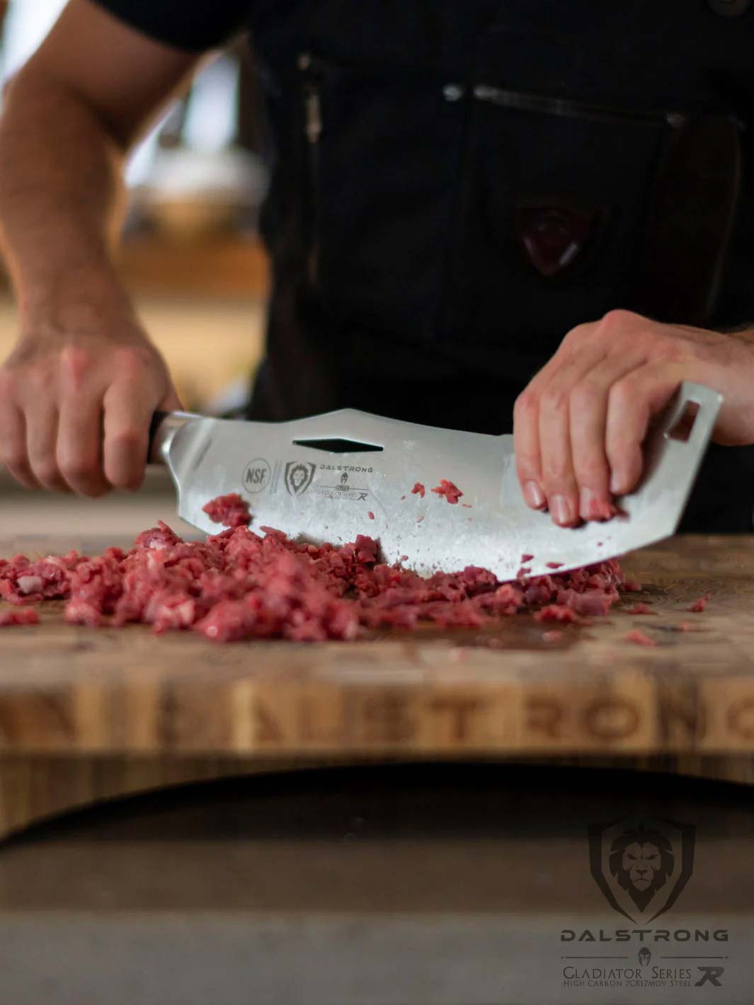 Dalstrong Gladiator Series Rocking Cleaver Knife 12