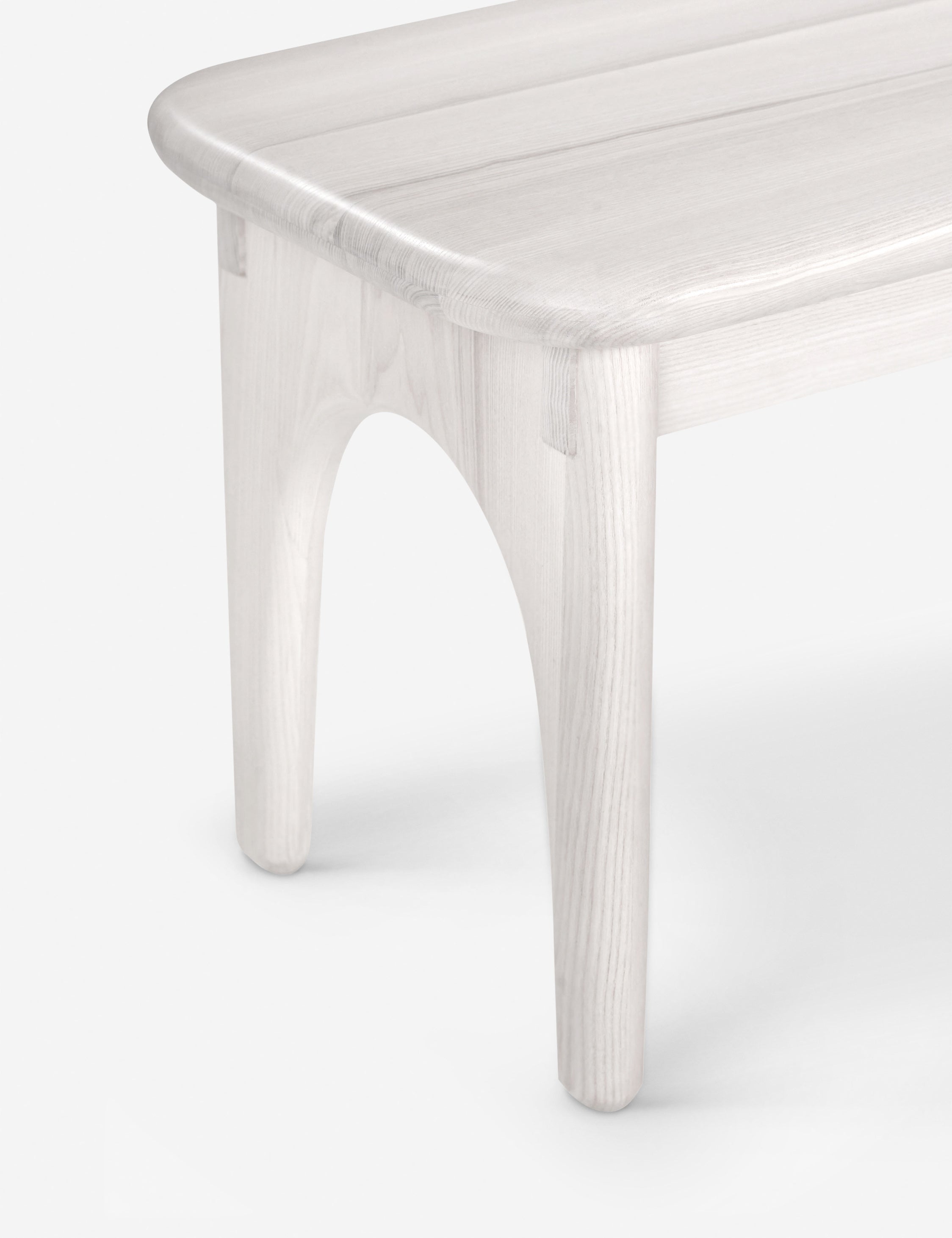 Ashford Dining Bench - Solid Wood Kitchen Bench with Cushion, Modern Farmhouse Style for Dining Room, Kitchen, Entryway - Perfect for Family Gatherings & Home Decor