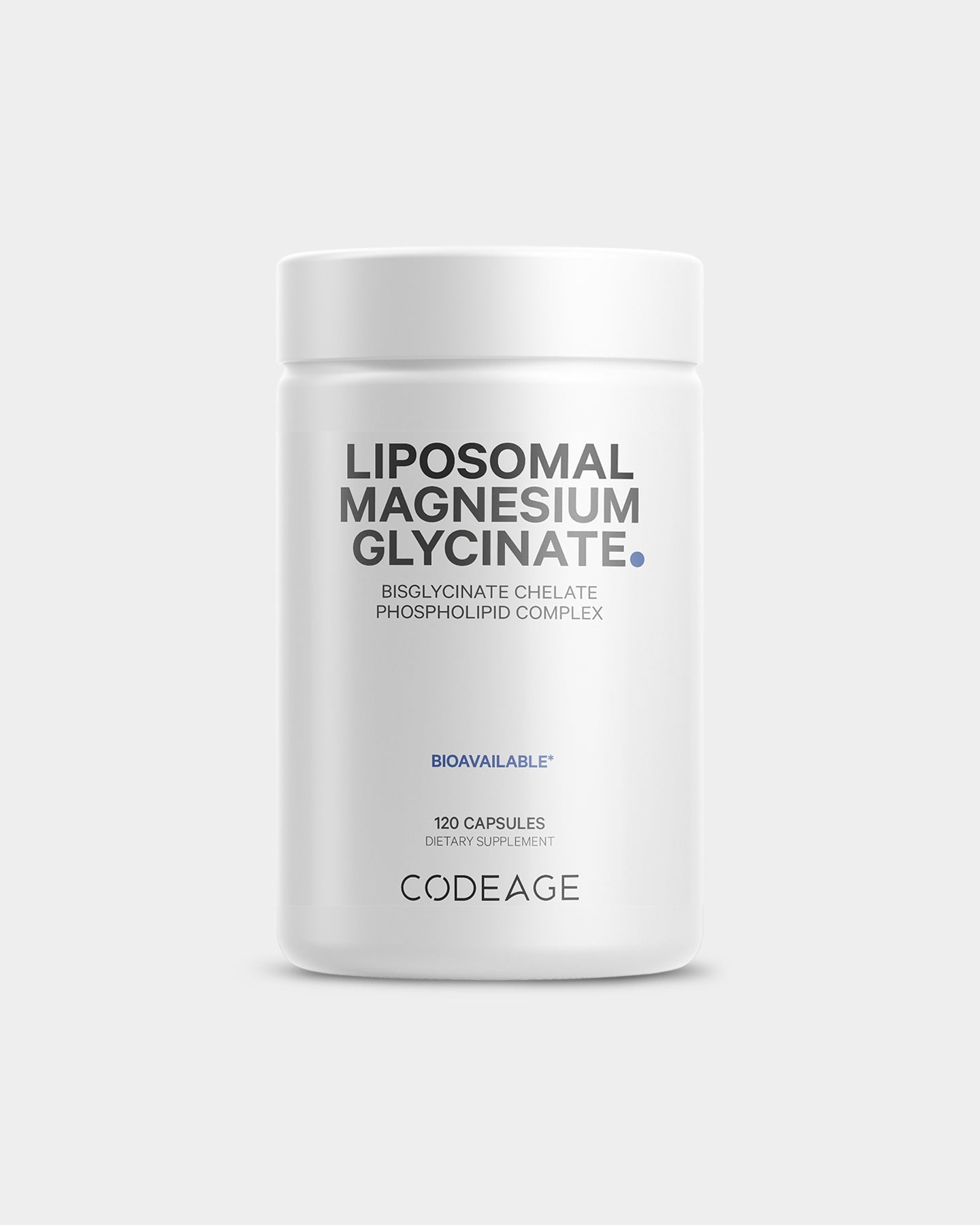 Codeage Liposomal Magnesium Glycinate Supplement - Premium Bioavailable Magnesium for Stress Relief, Sleep Support & Muscle Recovery - Ideal for Athletes, Busy Professionals & Health-Conscious Individuals