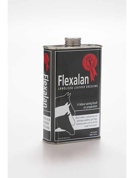 Premium Flexalan Leather Dressing & Conditioner - Restores & Protects Genuine Leather - Ideal for Jackets, Bags, Shoes & Furniture Care