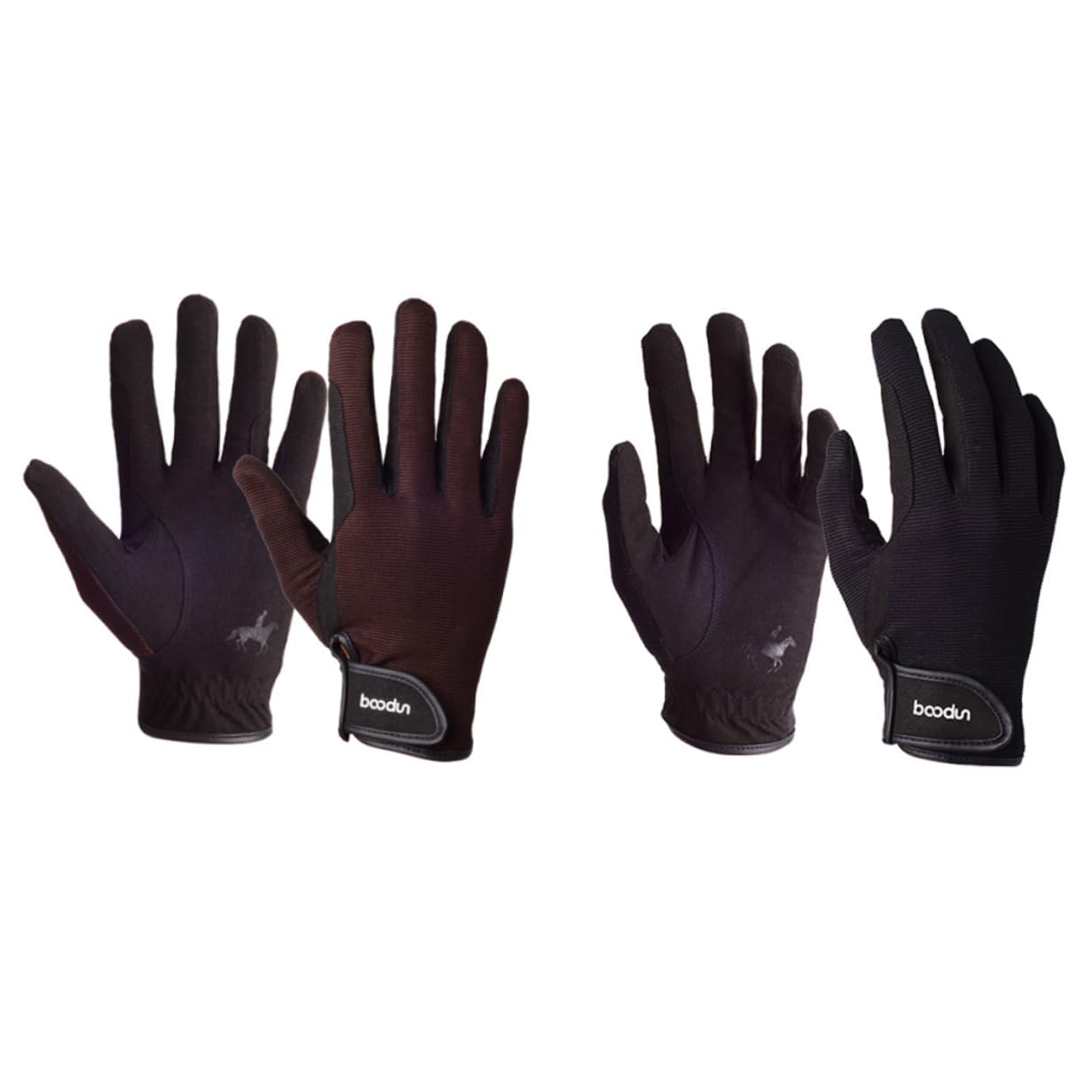 BESPORTBLE 3 Pairs Workout Gloves - Breathable Cycling Gloves for Men & Women, Non-Slip Equestrian Riding Gloves - Perfect for Biking, Gym Training & Horseback Riding