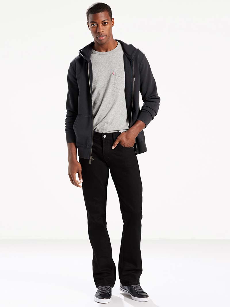 Levi's 527 Slim Boot Cut Stretch Jeans for Men - Comfortable Slim Fit Denim Pants with Stretch Technology | Perfect for Casual Wear, Night Out & Western Style