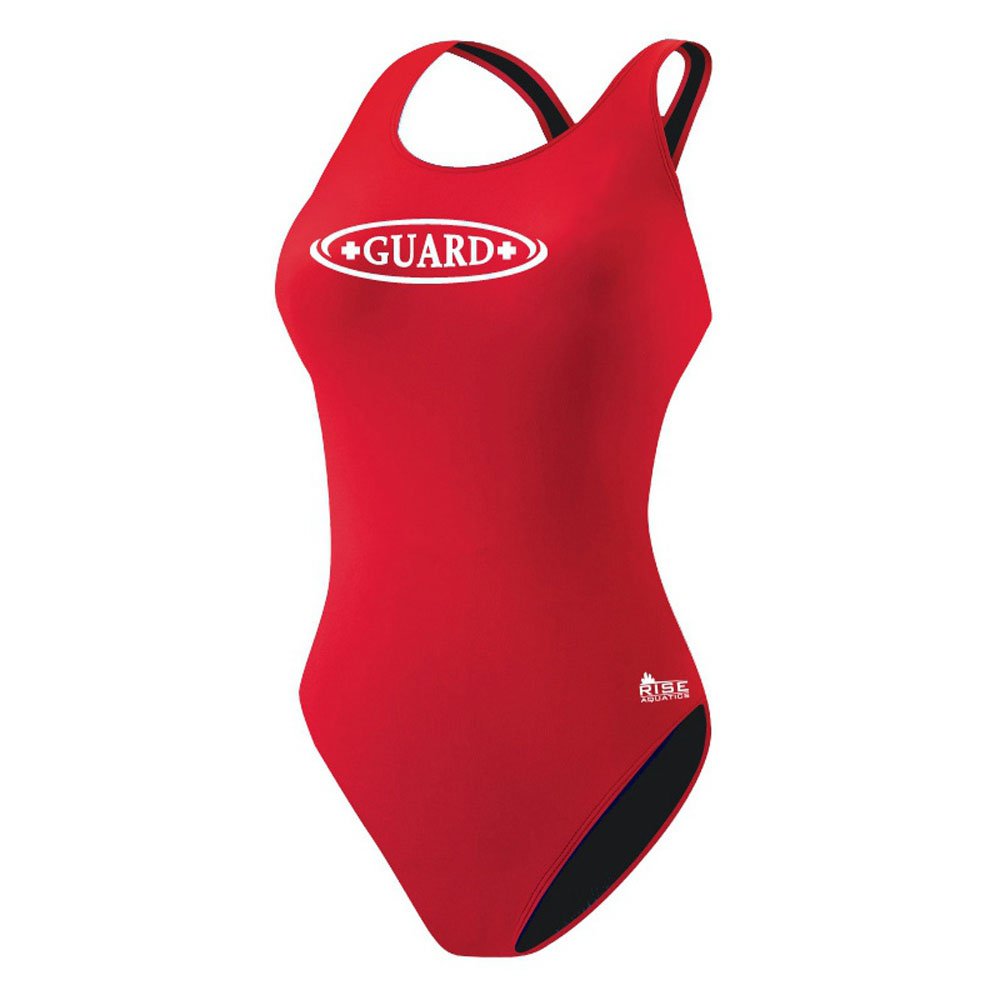 Rise Guard Poly MB Back (38, Red) - Durable Back Support for Work, Travel & Daily Activities