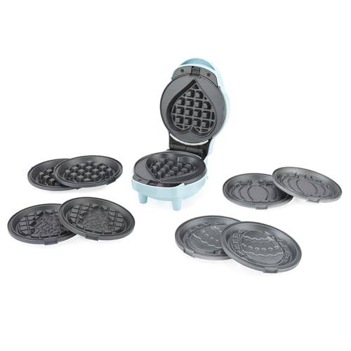 Blue Celebration Waffle Maker