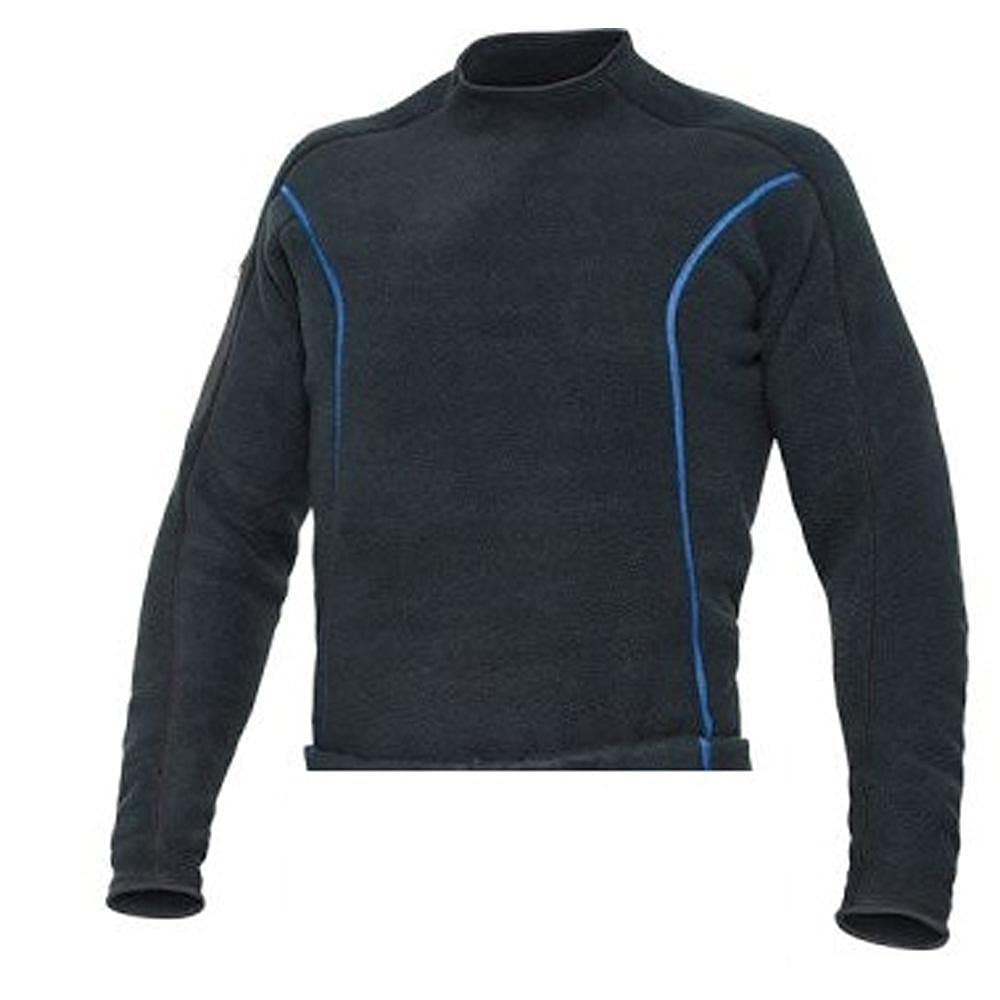 SB SYSTEM Mid Layer Top for Men - Lightweight & Breathable Thermal Shirt for Outdoor Activities - Black