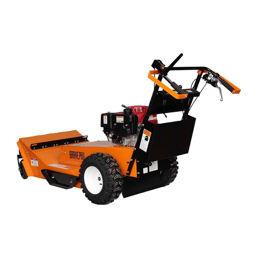 Brave 26-Inch Professional Brush Cutter with Honda GXV390 Engine - Heavy Duty Weed Trimmer for Landscaping, Yard Maintenance & Property Clearing