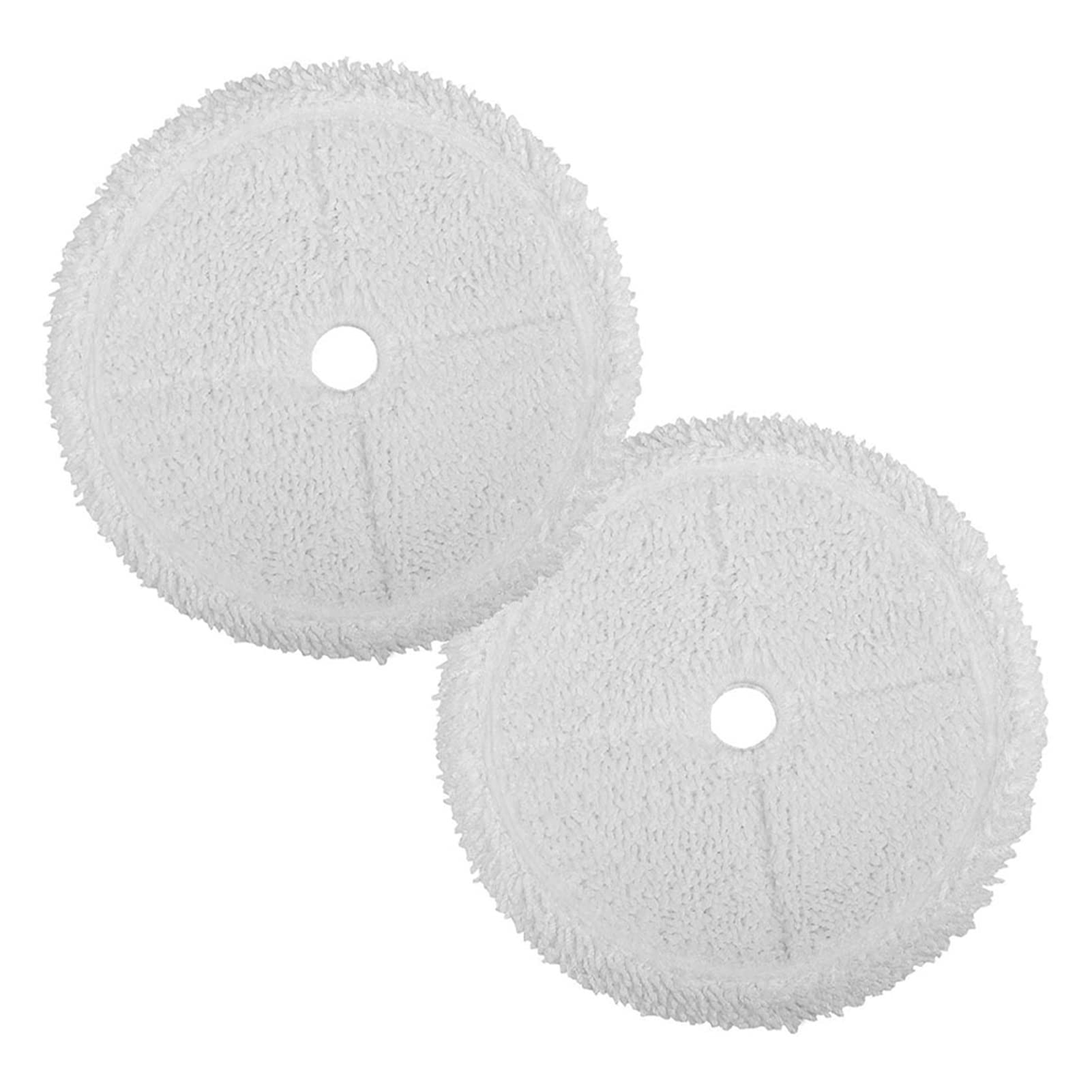 Bissell 3115 2859 SpinWave Vacuum Pads - 2 Pack Reusable Steam Mop Pads for Wet/Dry Cleaning