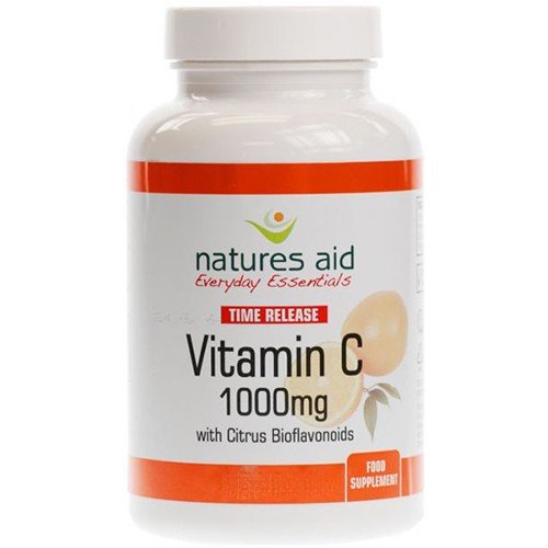 (10 Pack) Natures Aid Vitamin C 1000mg Time Release Tablets | 30 Count per Bottle | Immune System Support | Daily Health Supplement for Adults | Perfect for Travel, Work & Home Use