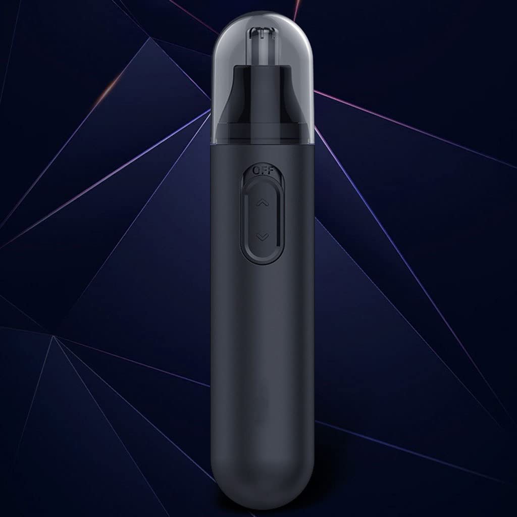 Electric Nose Hair Trimmer - Stainless Steel Portable Mini Shaver for Men & Women - Painless & Rechargeable - Perfect for Travel, Home & Personal Grooming