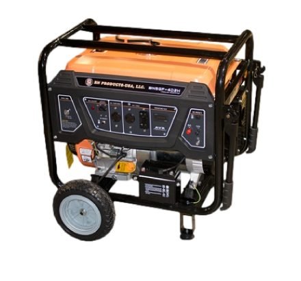 BNG5000 Portable Gas Generator 5000W - Reliable Power for Home, Camping & Emergency Backup - Quiet & Efficient Gasoline Powered Generator for Outdoor & Indoor Use