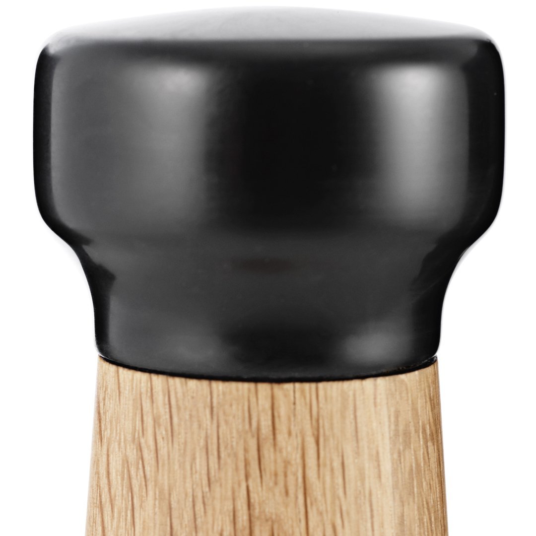 Premium Handcrafted Pepper Mill Set of 4 - Adjustable Ceramic Grinder for Freshly Ground Spices - Perfect for Kitchen, Dining Table & Gourmet Cooking